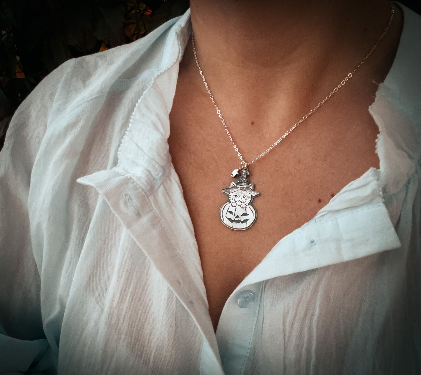 Kitten The Wizard Necklace