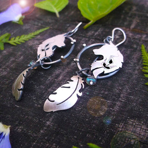 The Wolf Earrings