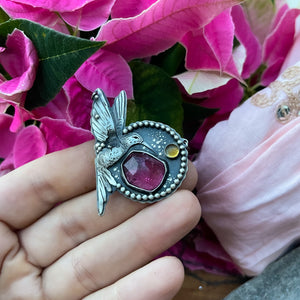 The Healer Necklace - Hummingbird Necklace