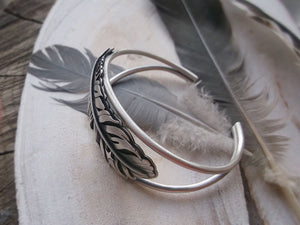 The Feather Cuff Bracelet