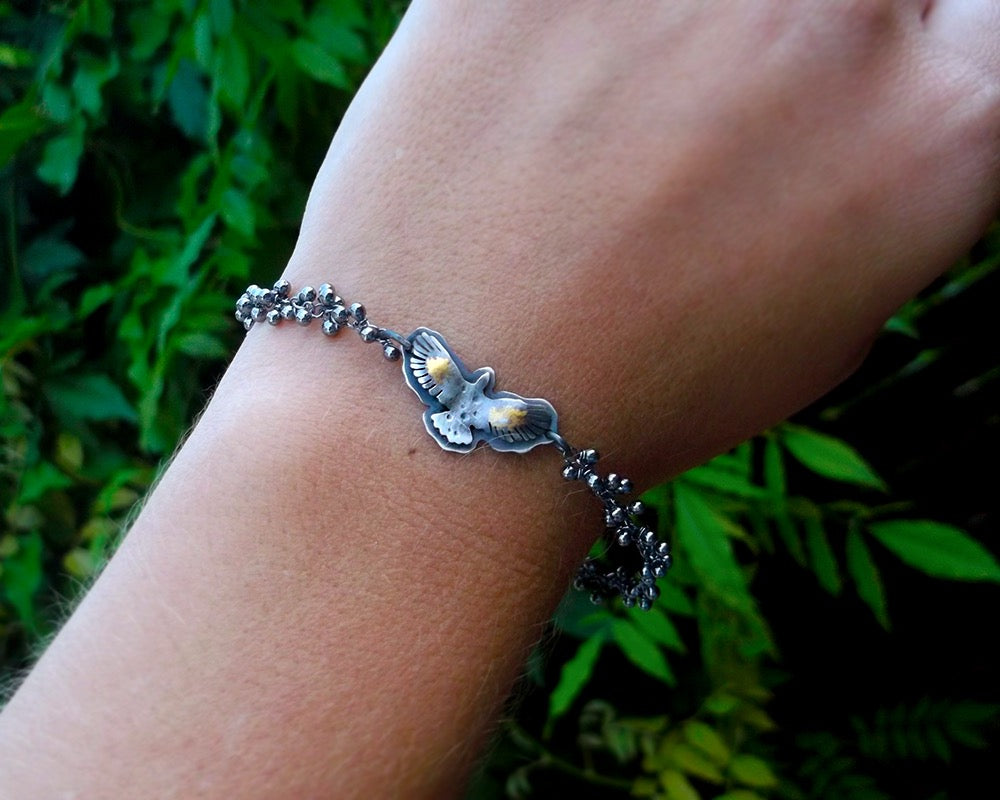 Sacred Wings Bracelet- Eagle Keum Boo Bracelet