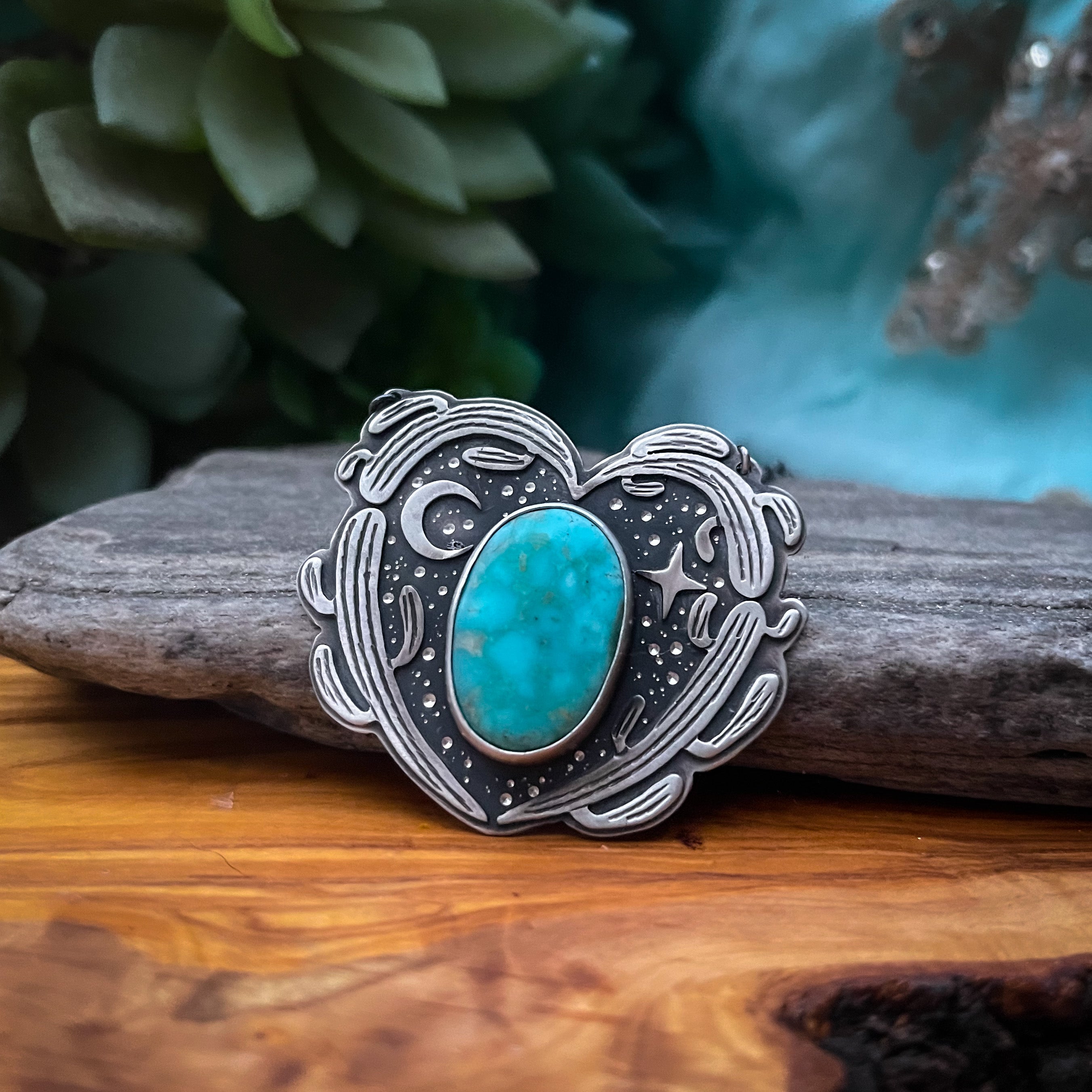 The Saguaro Heart Necklace