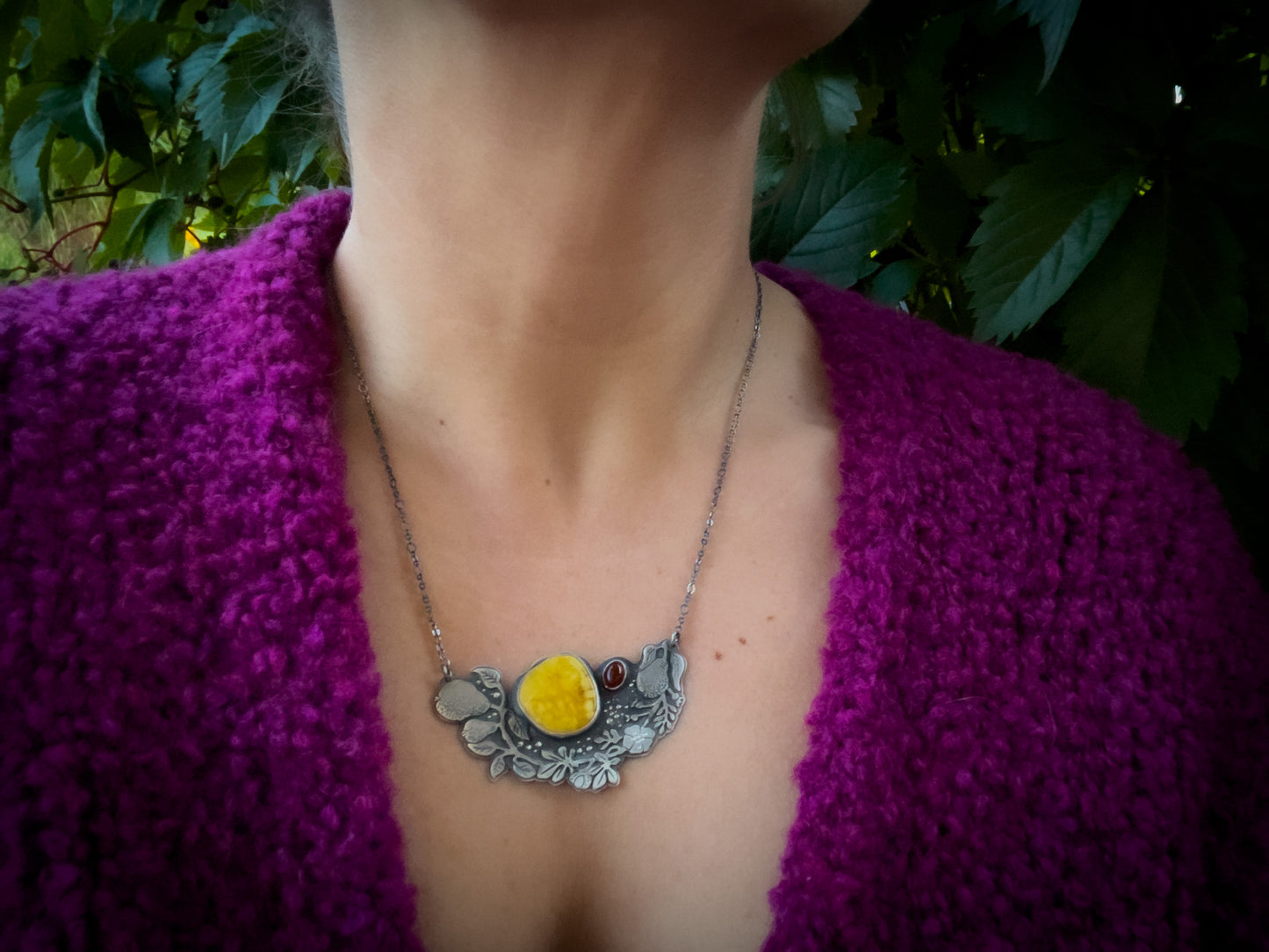 The Harvest Necklace - Baltic Amber