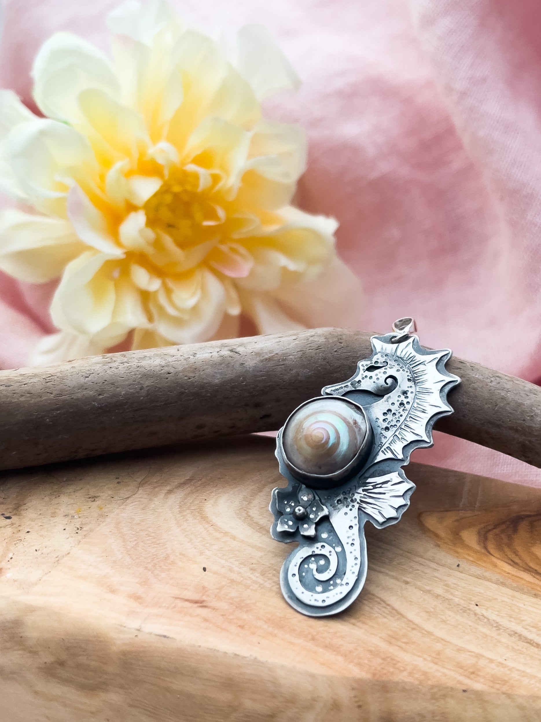 The California Seahorse Necklace III