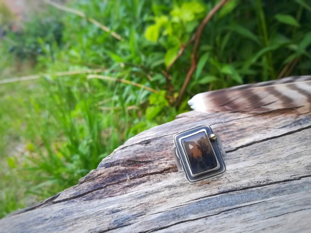 SALE: The Rooted Ring Size 8 US