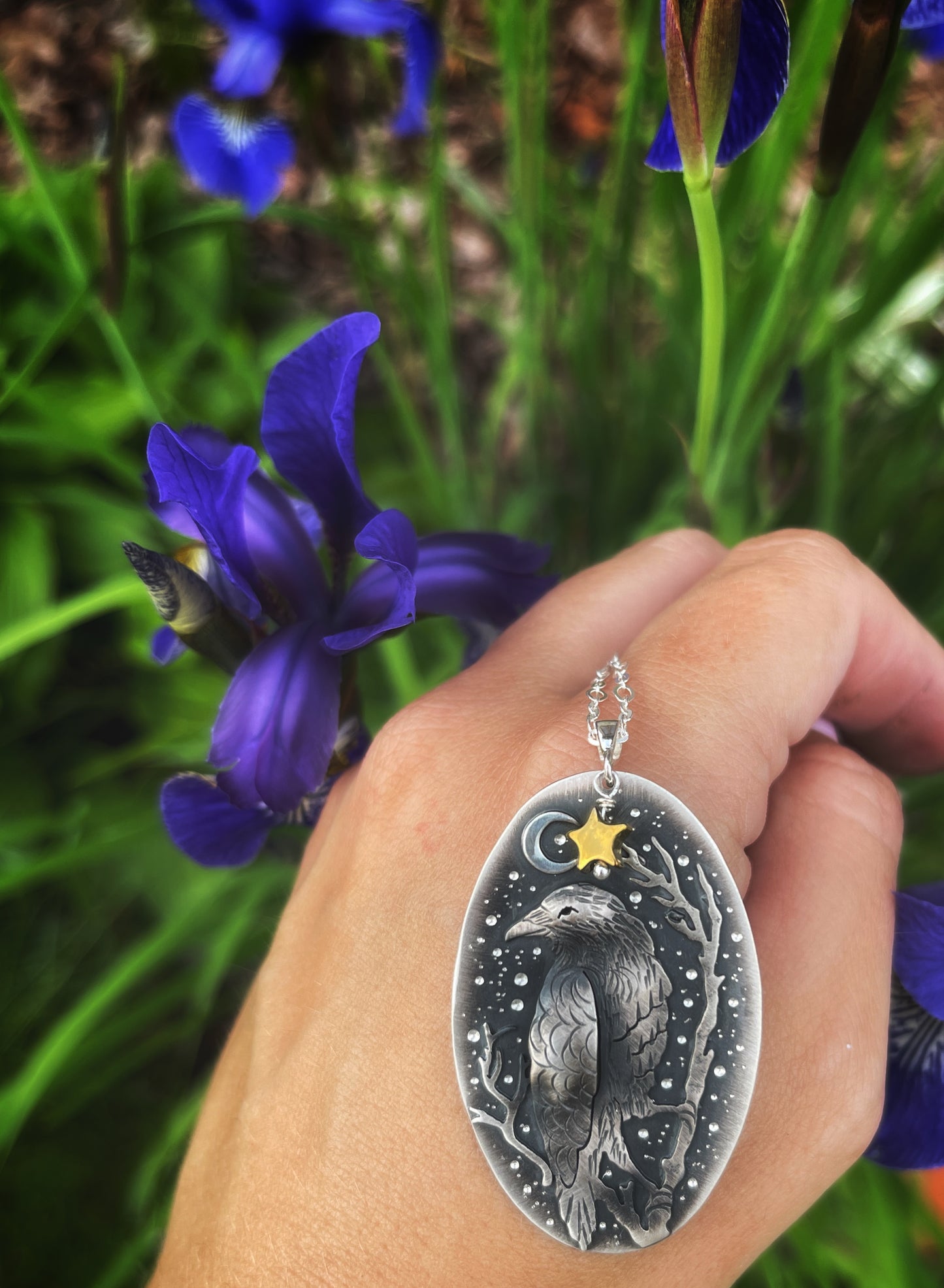 The Night Raven Necklace