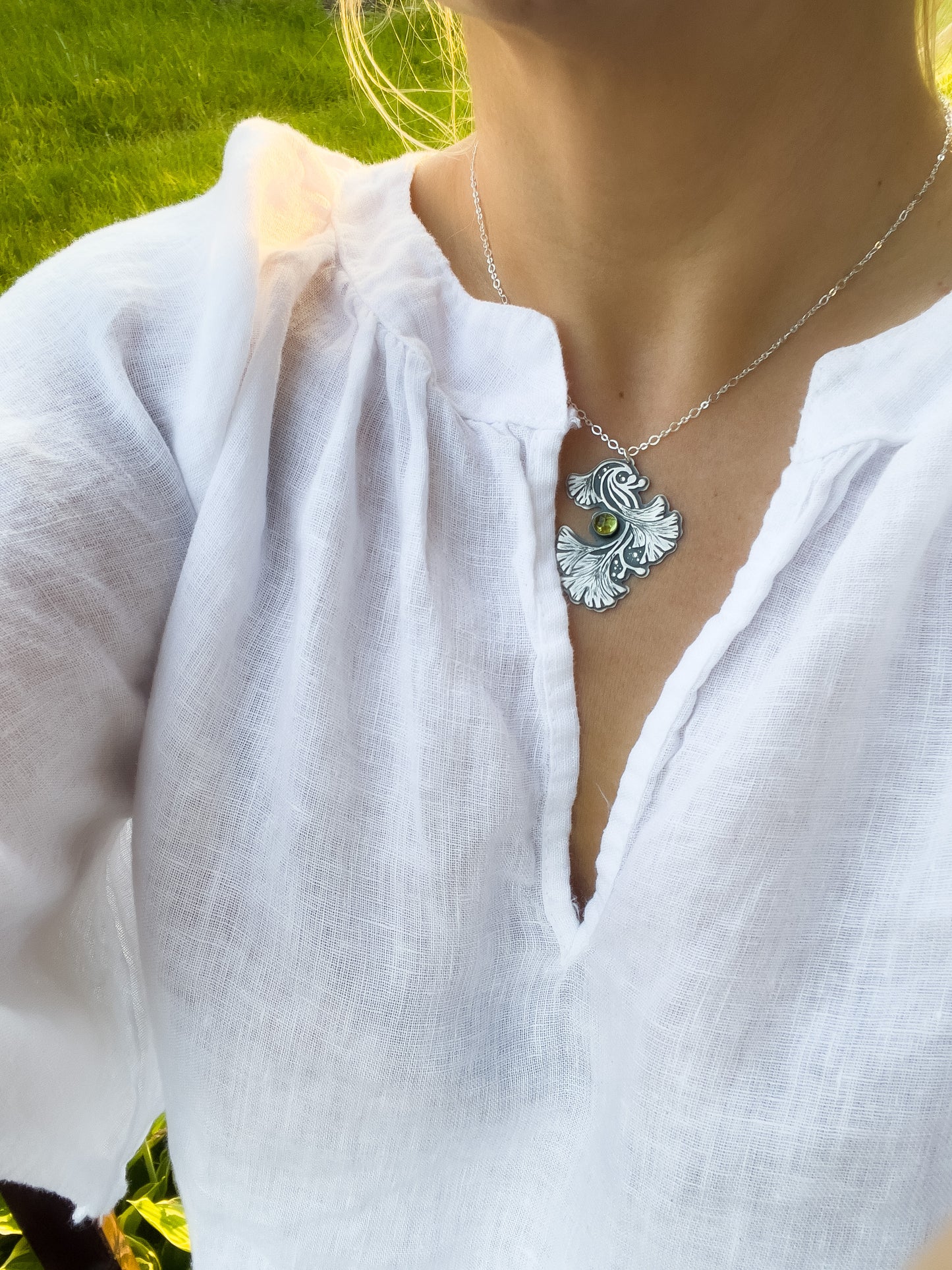 The Gingko Necklace
