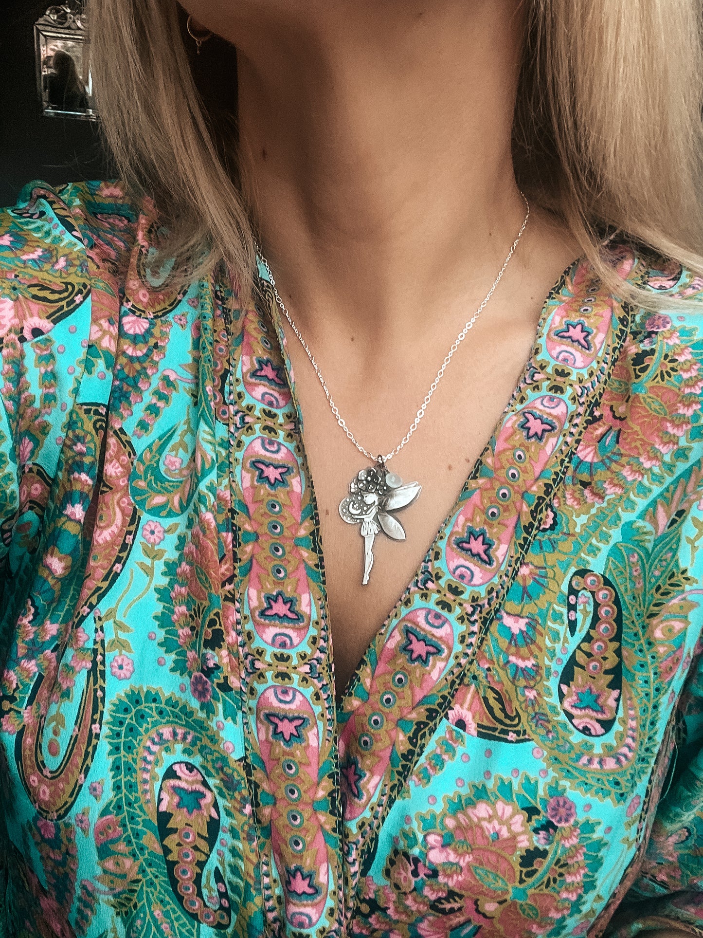 Fairy & Moon Necklace III