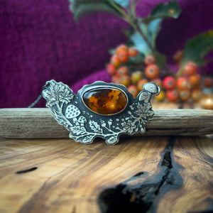 The Harvest Necklace - Baltic Amber