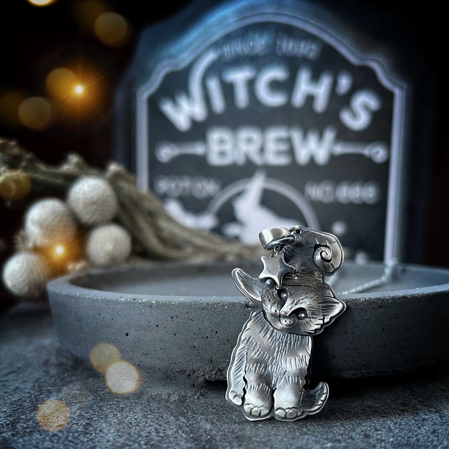 Kitten The Wizard Necklace