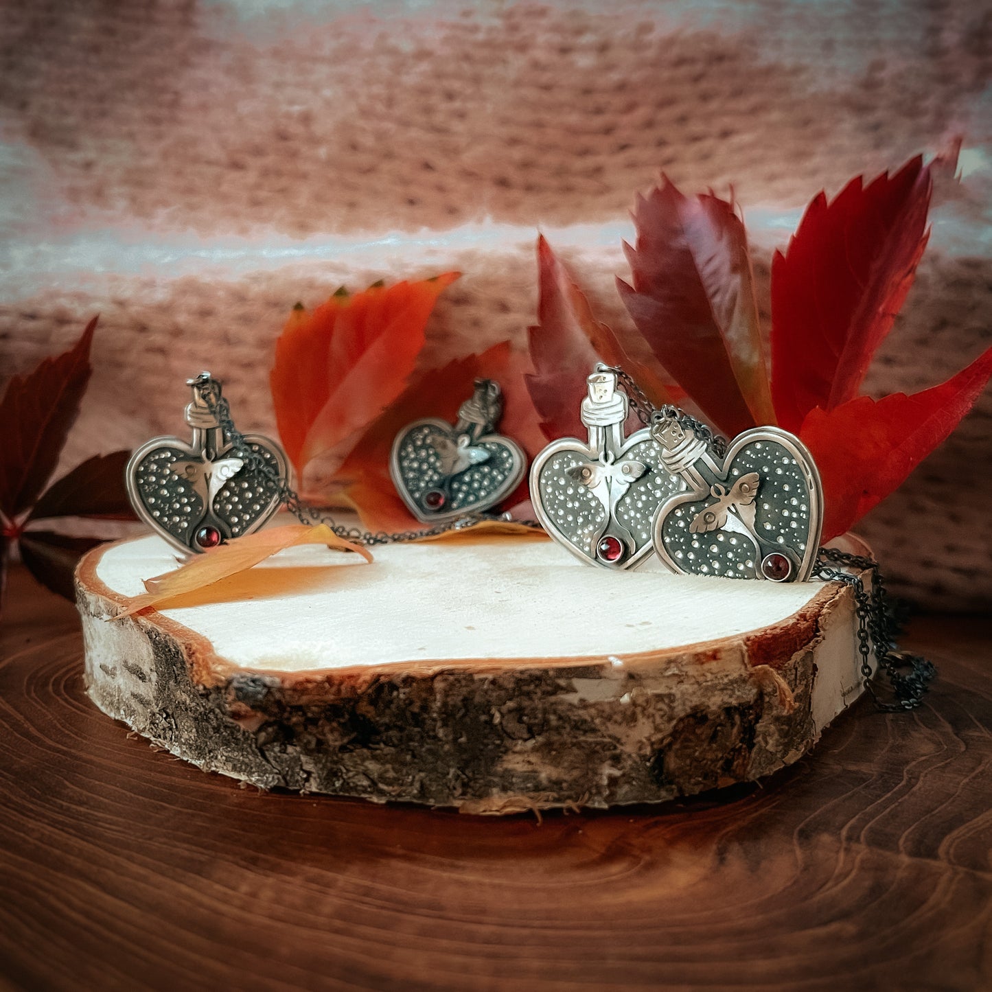 The Luna Moth Potion Necklace