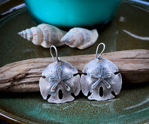 The Sand Dollar Earrings No1