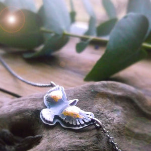 Sacred Wings Necklace - Eagle Keum Boo Necklace Choker