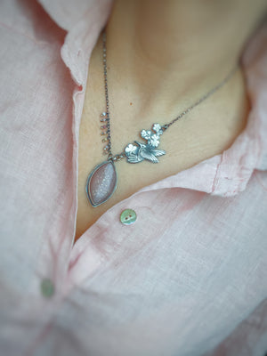 The Healer Necklace - Hummingbird Necklace