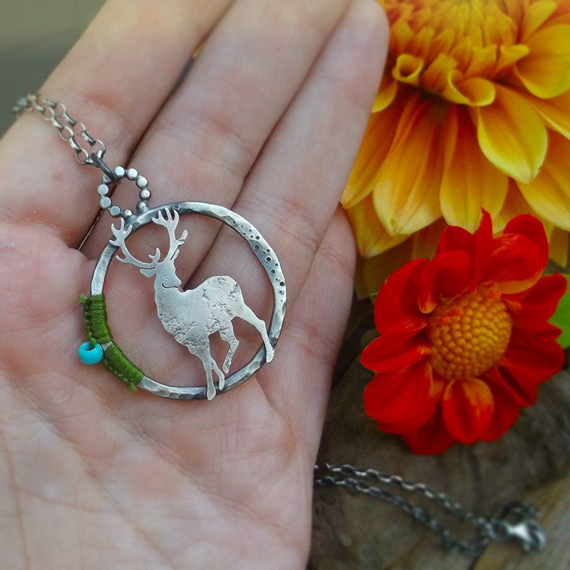 Lucky Stag Necklace