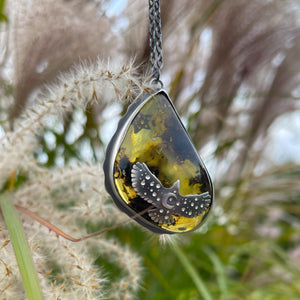 The Amber Hawk Necklace
