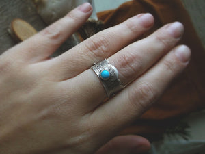 The Wanderlust Turquoise Ring 7 US