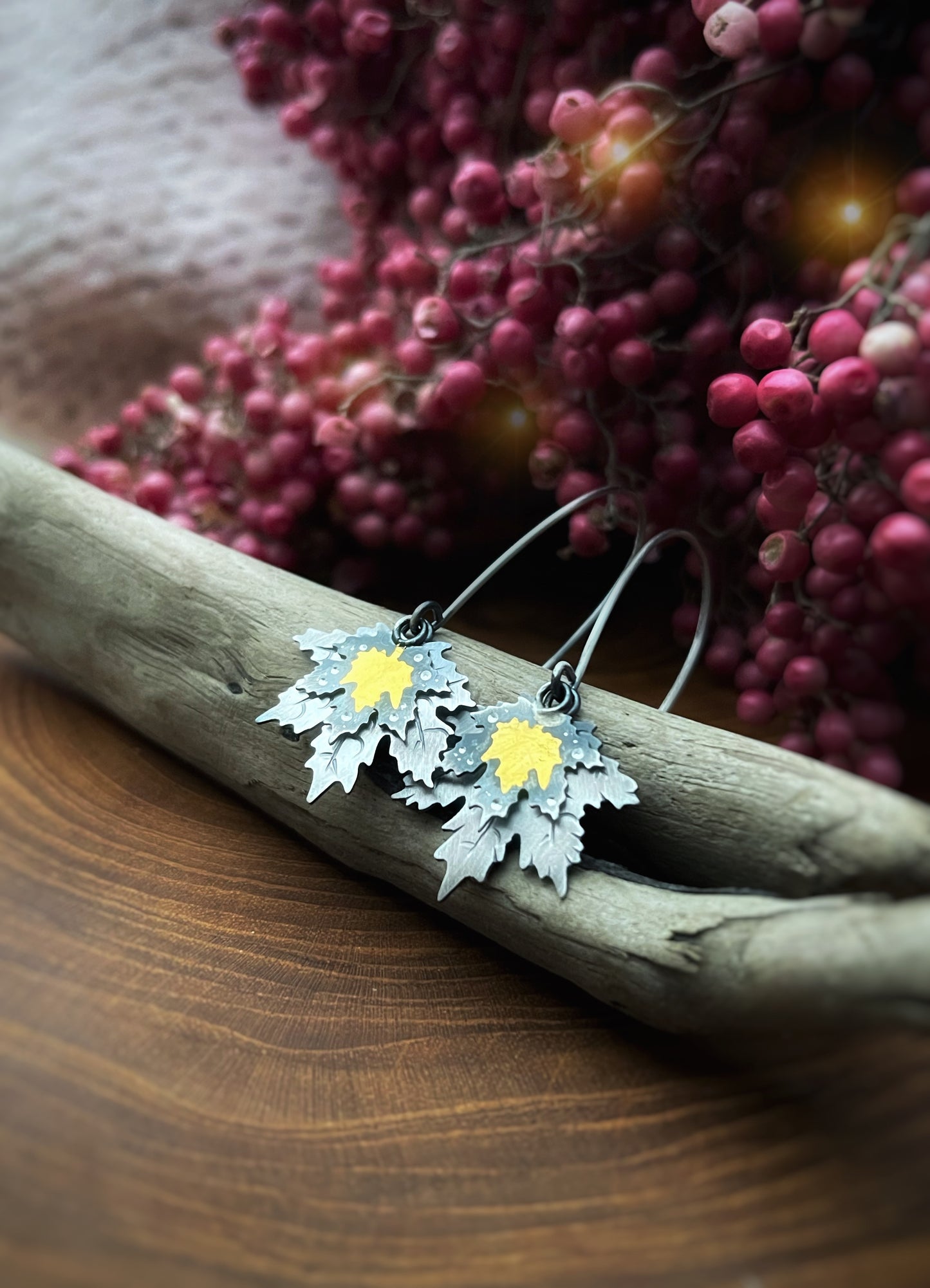 The Autumn Leaf Earrings