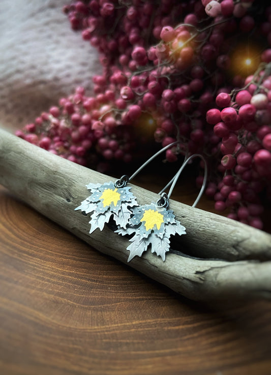 The Autumn Leaf Earrings