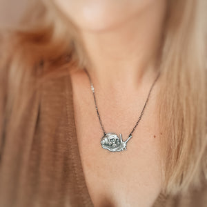 The Skully Snail Necklace