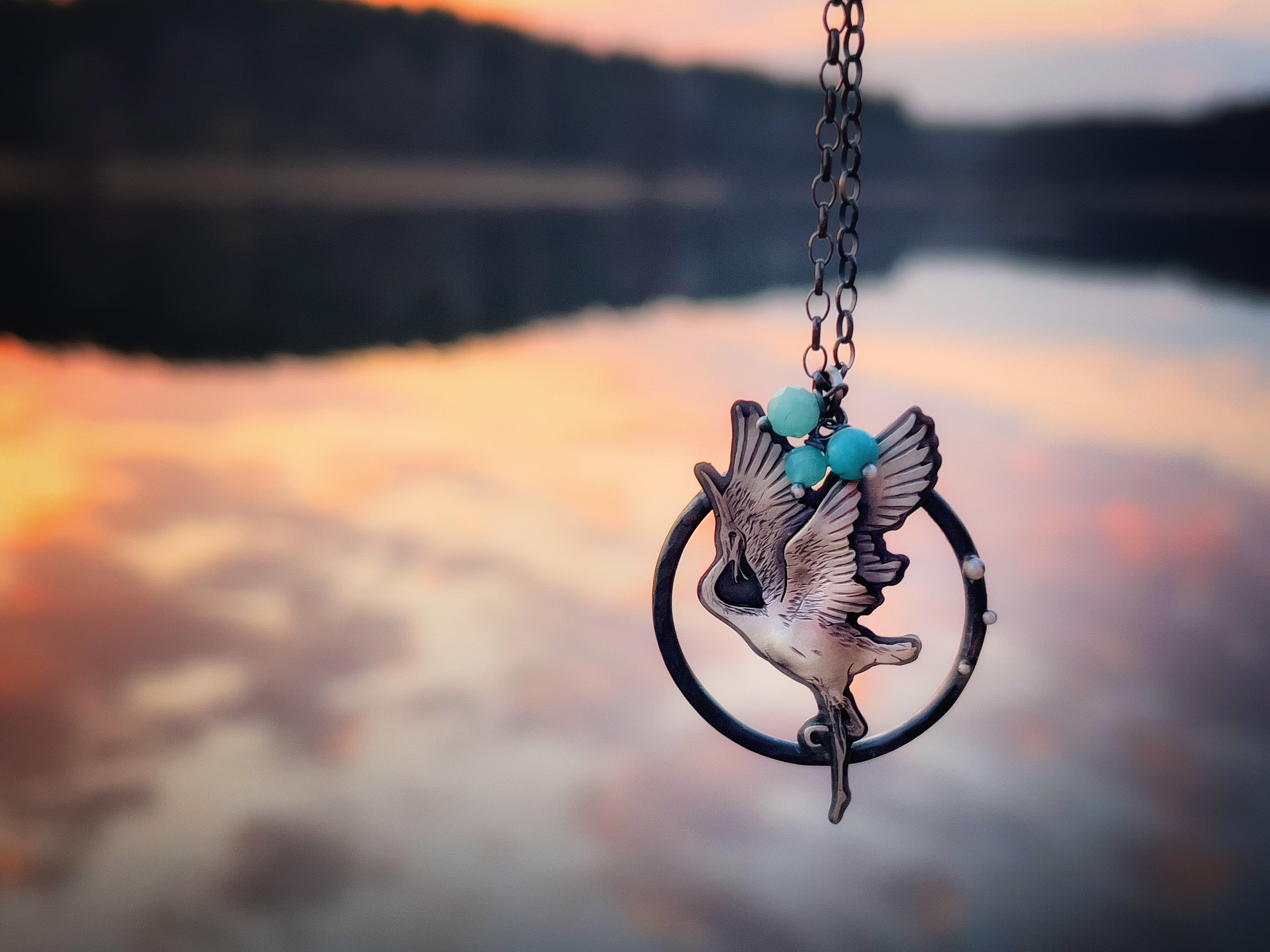 The Heron Necklace