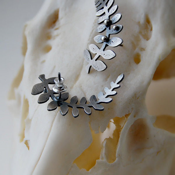 Deep Forest Earrings - Fern Post Earrings
