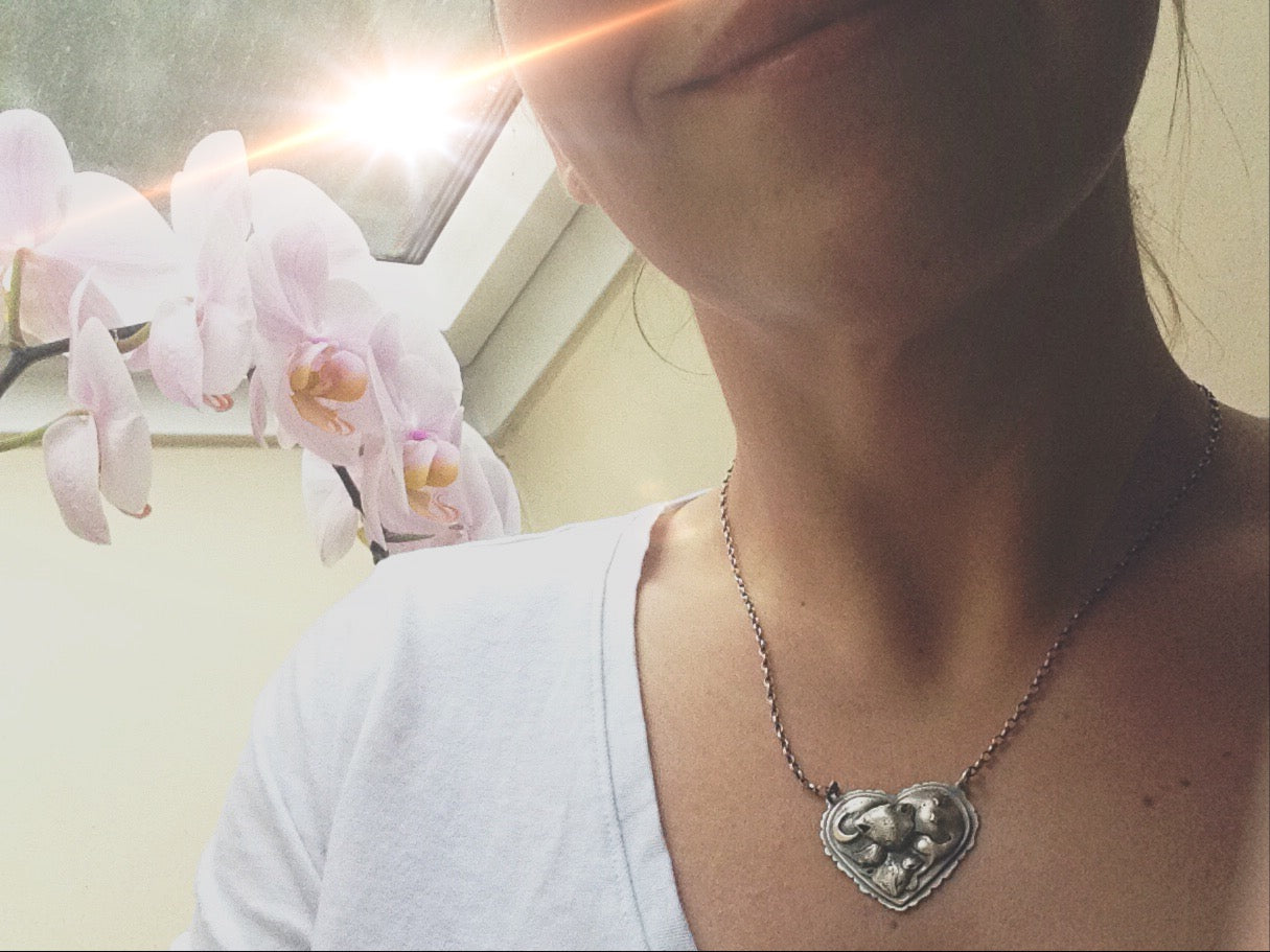 Friends Necklace - Cats, Moon and Stars Necklace