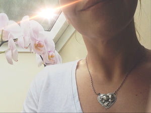 Friends Necklace - Cats, Moon and Stars Necklace