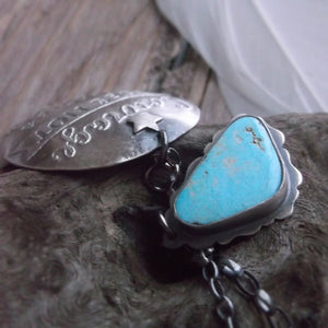 The Courage Turquoise Necklace - Medium