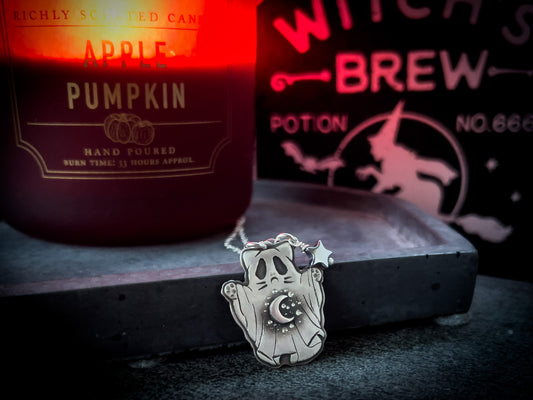 The Ghost Kitten Necklace