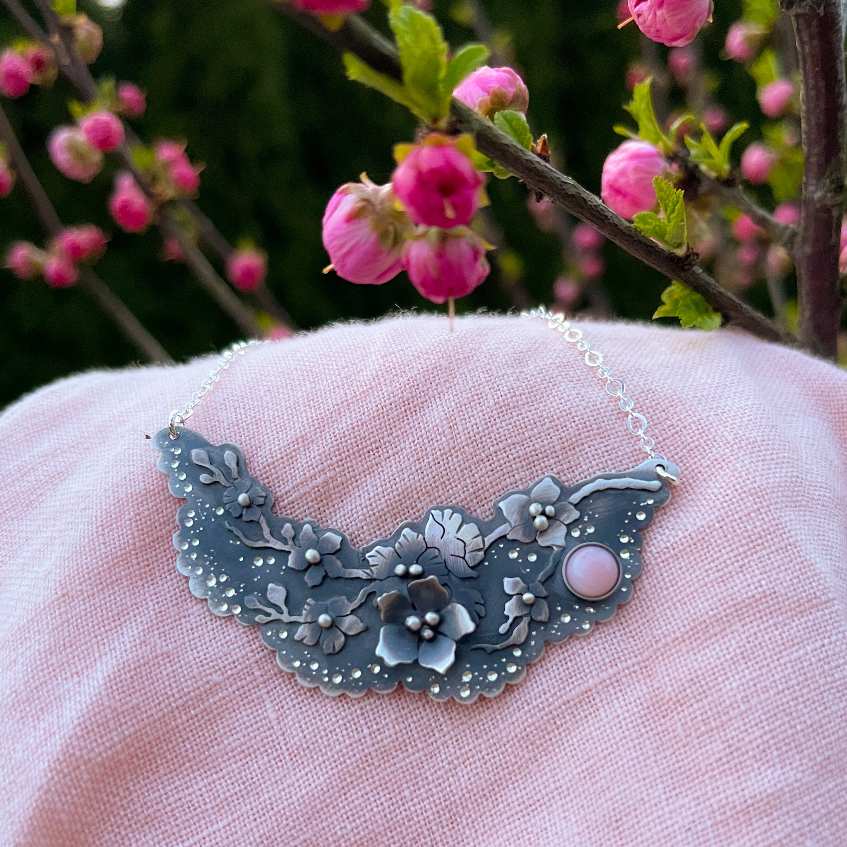 The Sakura Arc Necklace No.1