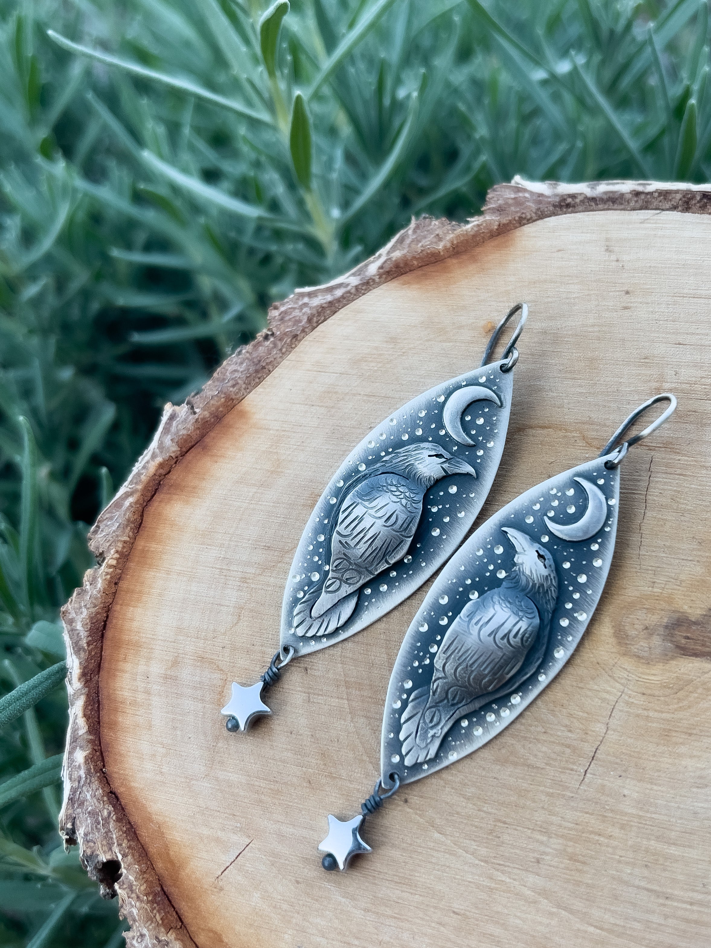 The Raven Totem Earrings