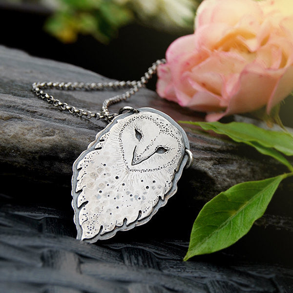 The Barn Owl Necklace
