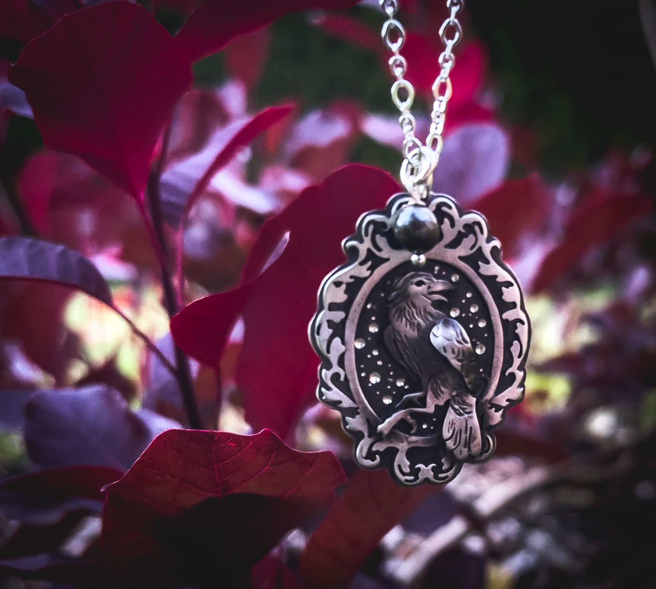 The Royal Raven Necklace