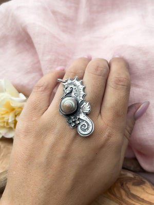 The California Seahorse Necklace III