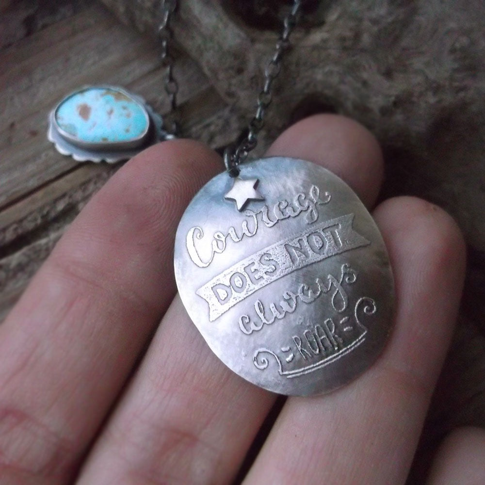 The Courage Turquoise Necklace - Small