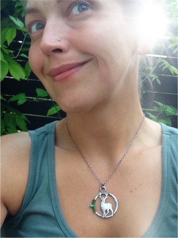 Lucky Stag Necklace