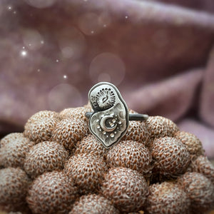 The Sleeping Barn Owl Ring