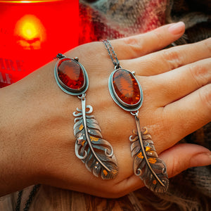 The Winter Wonderland Necklace - Baltic Amber