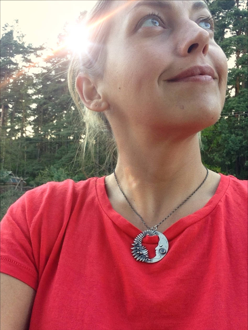 Moonchild Necklace - Moonstone Necklace