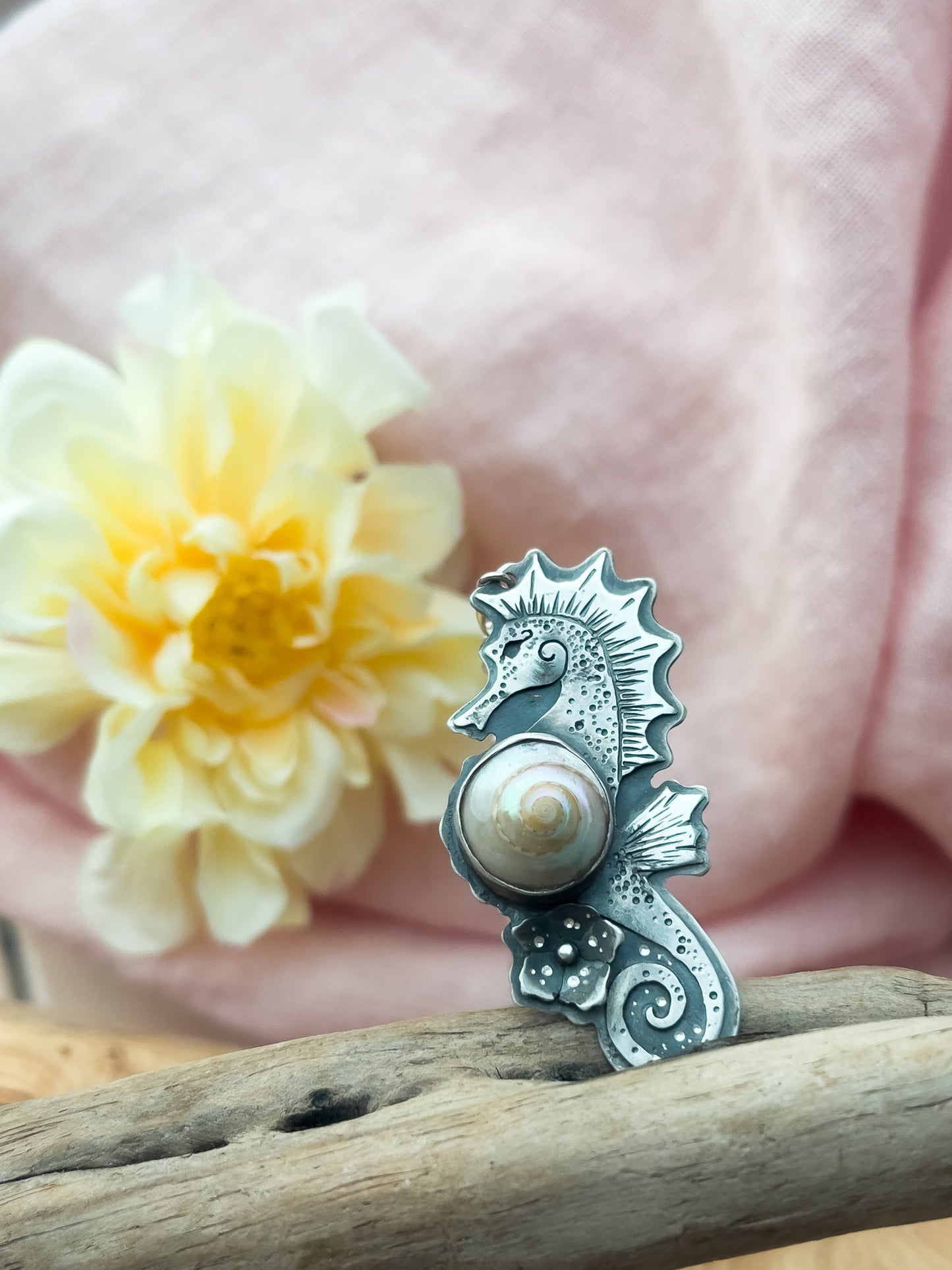 The California Seahorse Necklace I