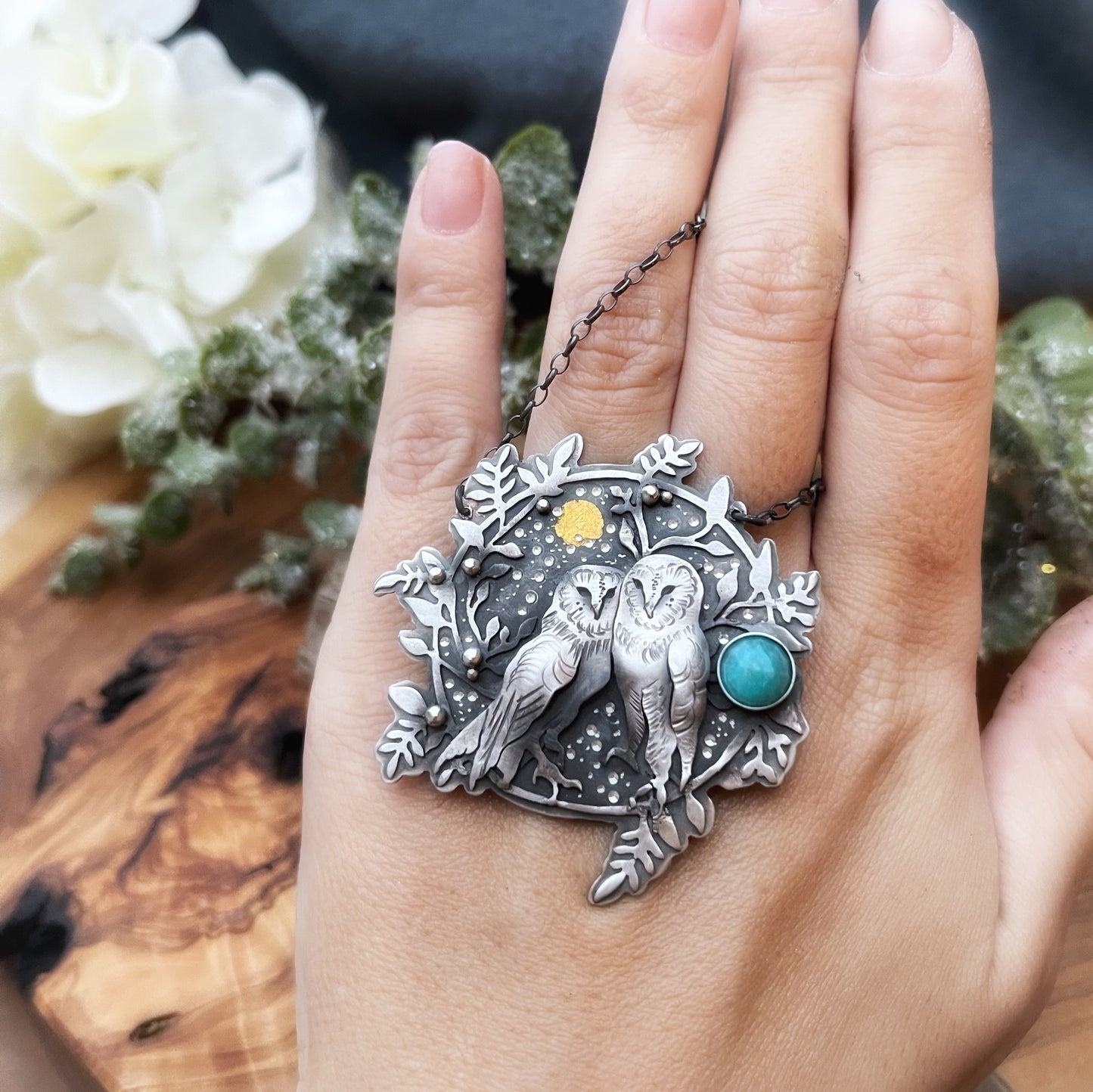 The Barn Owl’s Love Necklace