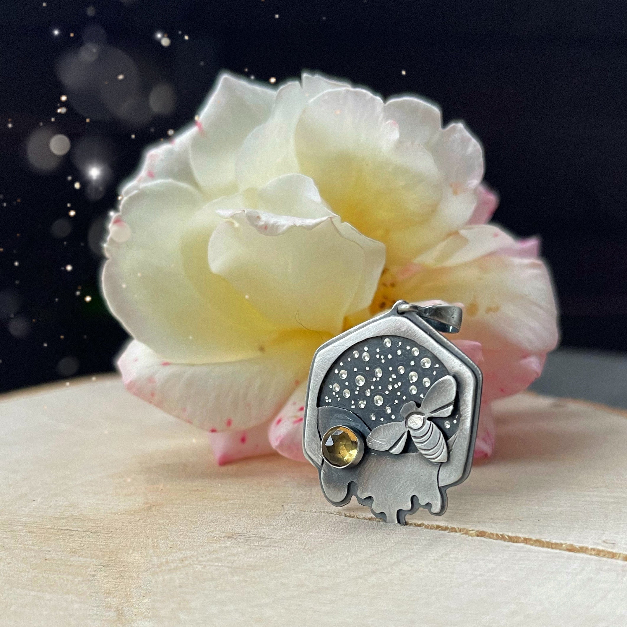 The Honey Bee Necklace