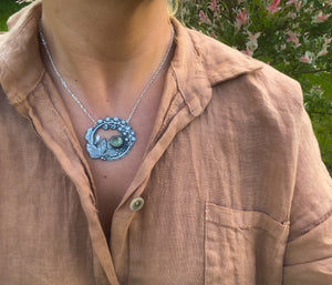 Lily Of The Valley Wreath Necklace