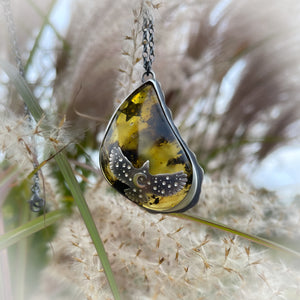 The Amber Hawk Necklace