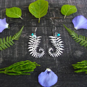 Glowing Fern Earrings
