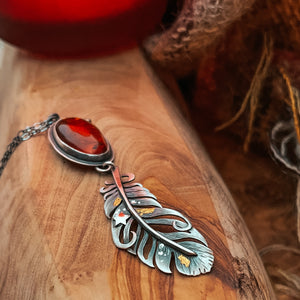 The Winter Wonderland Necklace - Baltic Amber