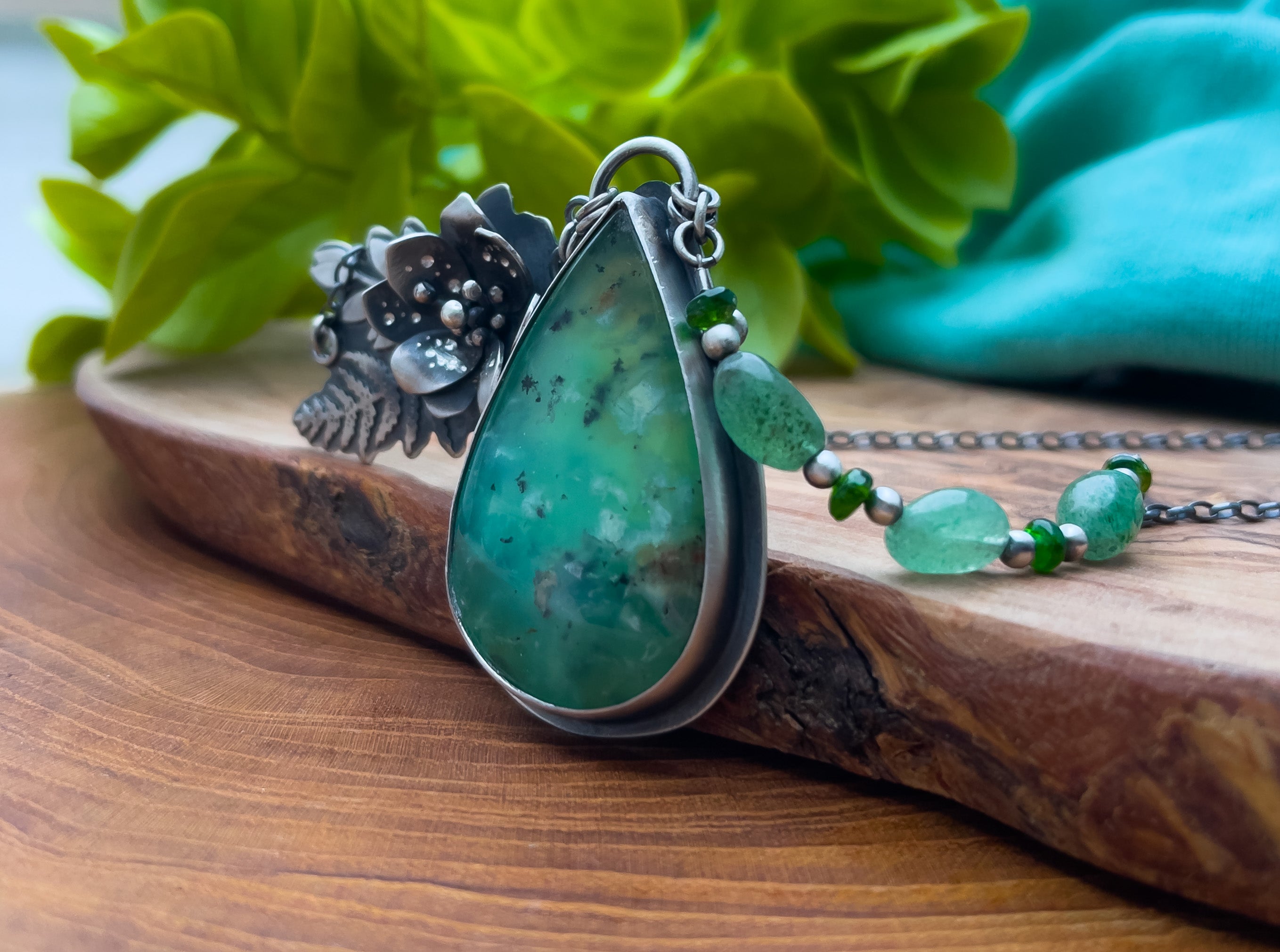 Spring in The Woods Necklace