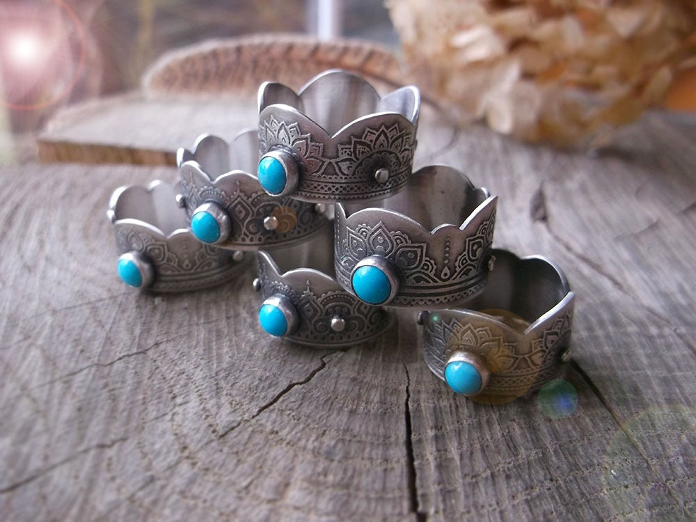 The Wanderlust Turquoise Ring 9 US