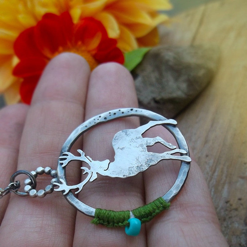 Lucky Stag Necklace